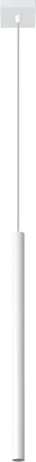 Lampa wisząca punktowa ∅8x100 cm biała