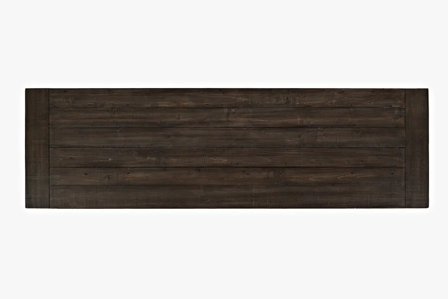 Komoda z drewna z recyklingu AVOLA 152,5 cm - biały/brązowy