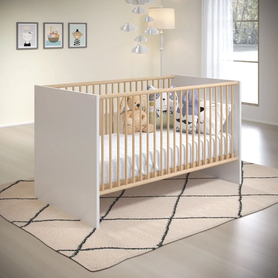Łóżeczko dziecięce MATS BABY 140x70 - biały
