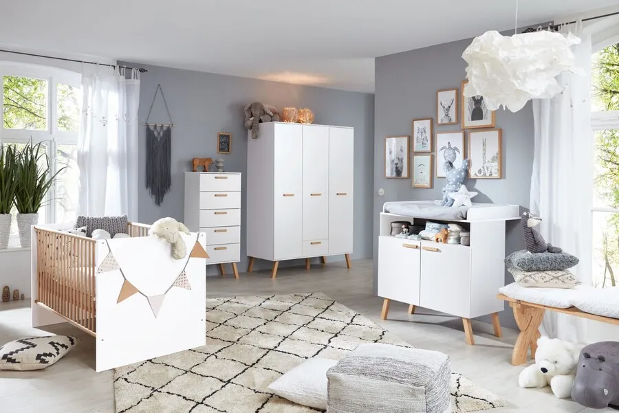 Łóżeczko dziecięce MATS BABY 140x70 - biały