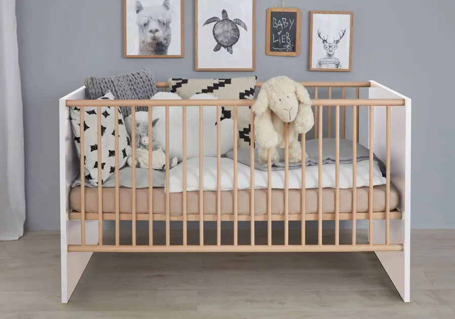 Łóżeczko dziecięce MATS BABY 140x70 - biały