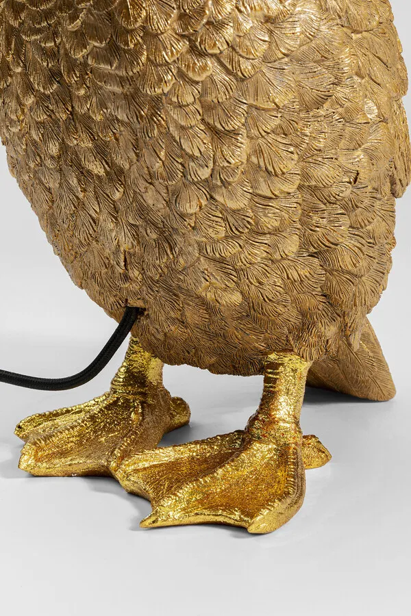Lampa stołowa ANIMAL DUCK - złoty/czarny