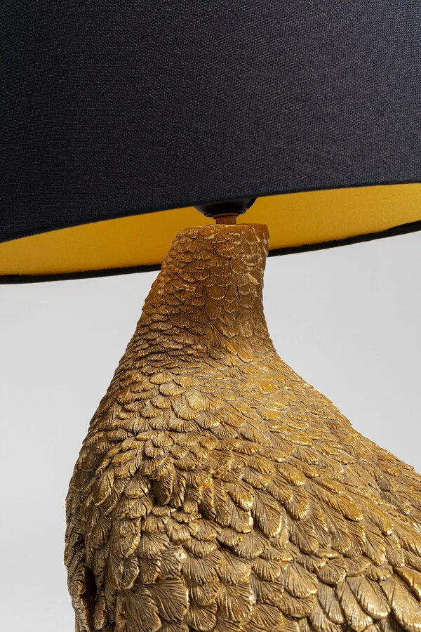 Lampa stołowa ANIMAL DUCK - złoty/czarny