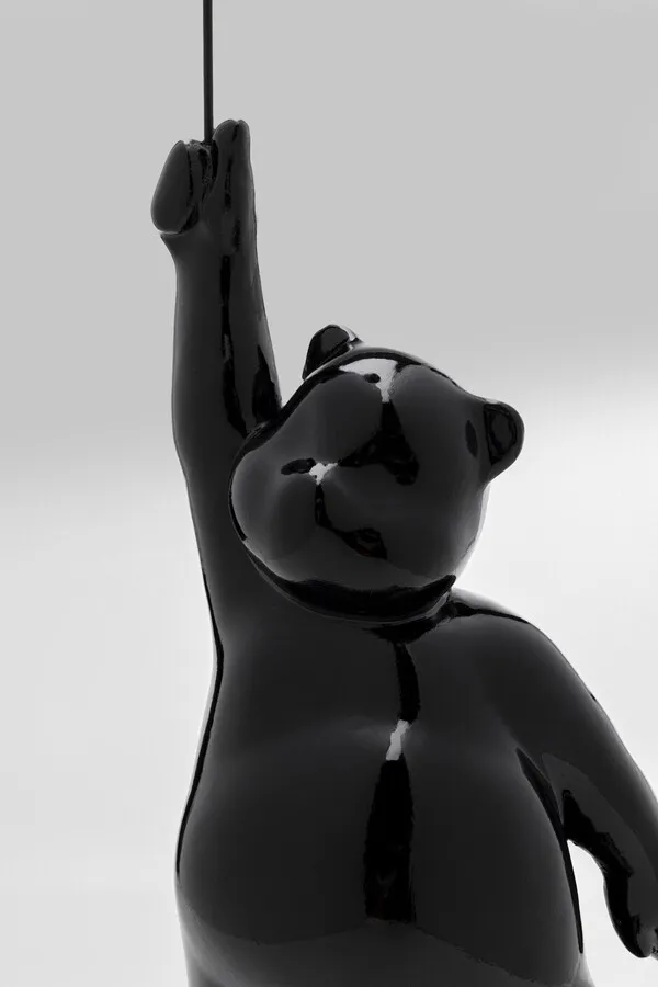 Figurka dekoracyjna BALLOON BEAR 74 - czarny