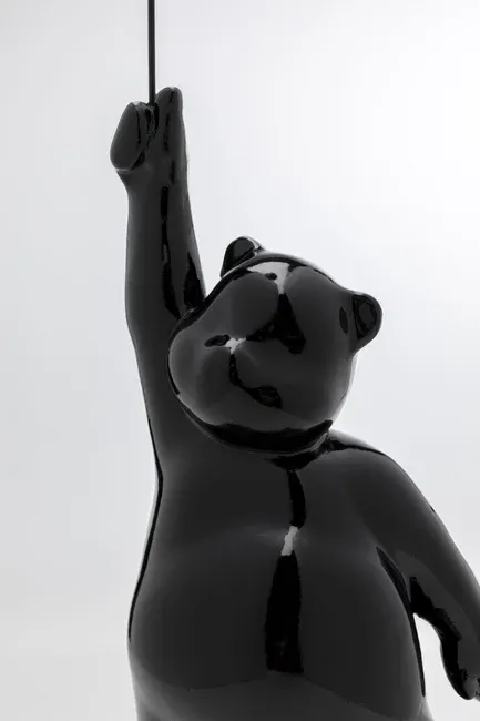 Figurka dekoracyjna BALLOON BEAR 74 - czarny