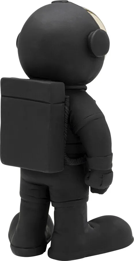 Figurka dekoracyjna WELCOME ASTRONAUT - czarny