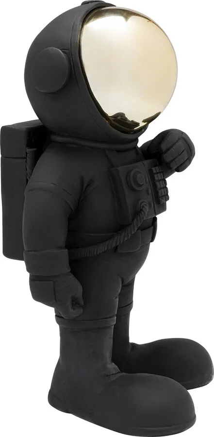 Figurka dekoracyjna WELCOME ASTRONAUT - czarny