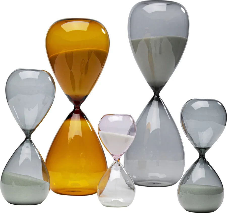Klepsydra HOURGLASS TIMER 43 - czarny