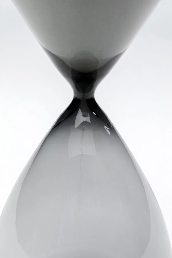 Klepsydra HOURGLASS TIMER 43 - czarny