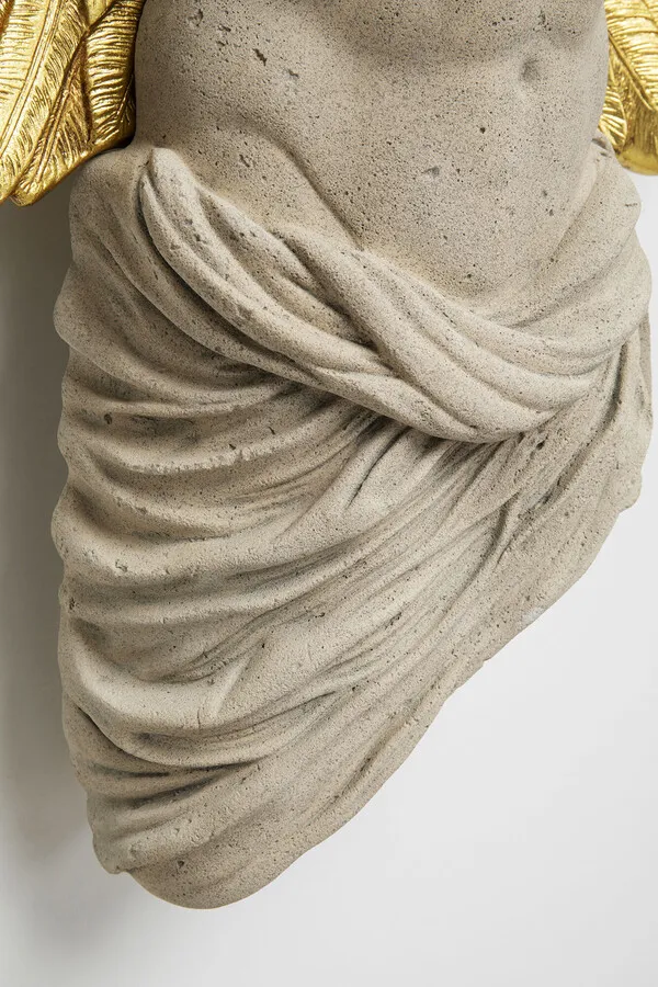 Dekoracja ścienna GUARDIAN ANGEL MALE 124x71 - beżowy/złoty