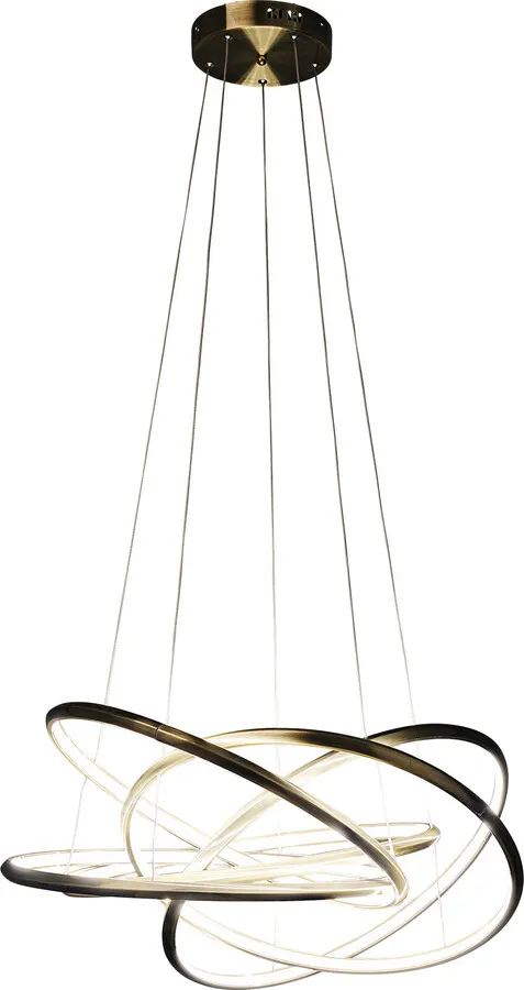 Lampa wisząca LED SATURN 75 - złoty