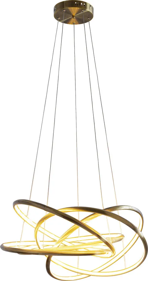 Lampa wisząca LED SATURN 75 - złoty