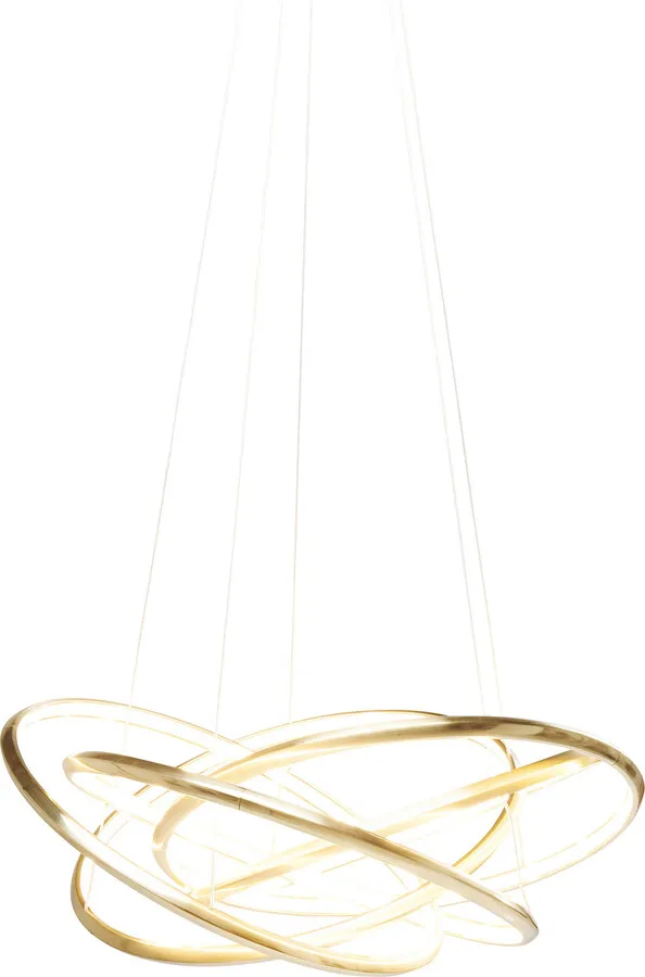 Lampa wisząca LED SATURN 75 - złoty