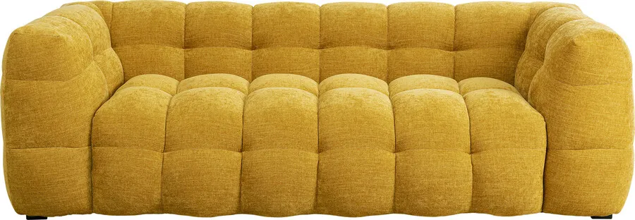 Sofa 3-osobowa SALAMANCA - żółty