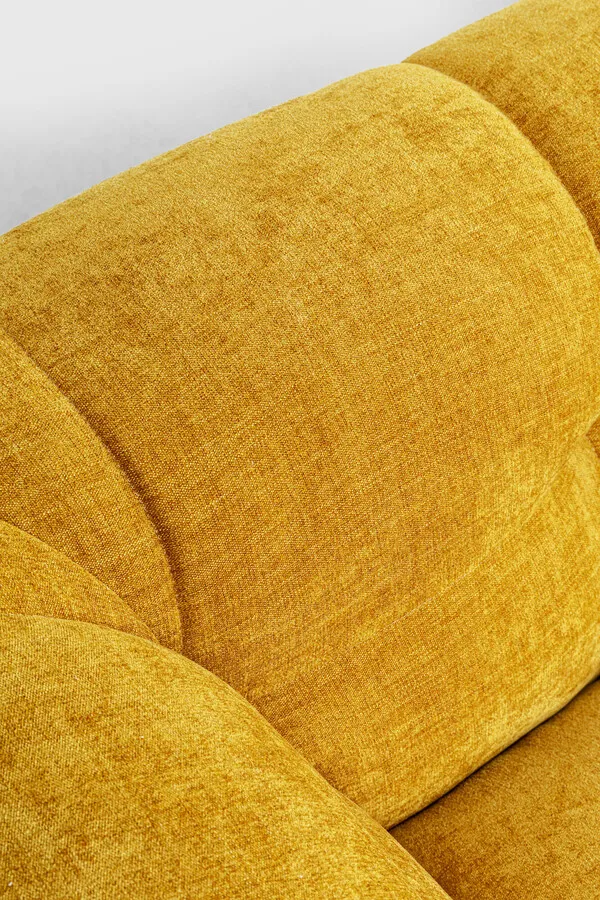 Sofa 3-osobowa SALAMANCA - żółty