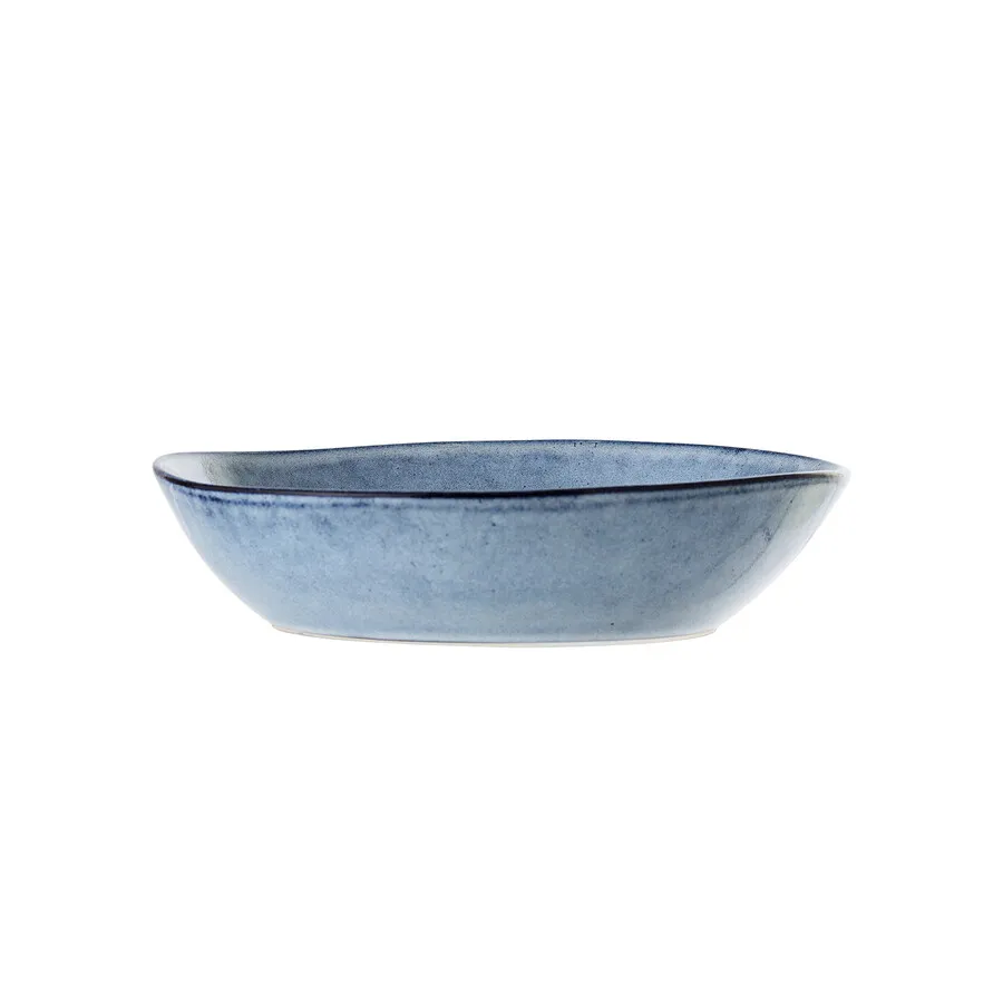 Talerz głęboki SANDRINE 22 cm - niebieski