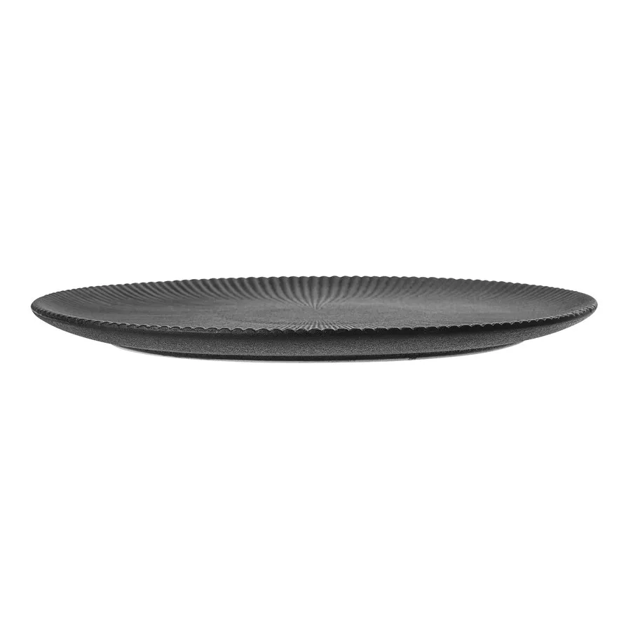 Talerz płytki NERI 29 cm - czarny