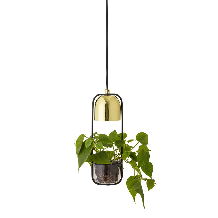 Lampa wisząca GULLAK - złoty/czarny