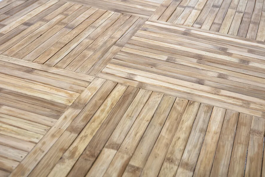 Stół ogrodowy bambusowy SOLE 200x98 - naturalny