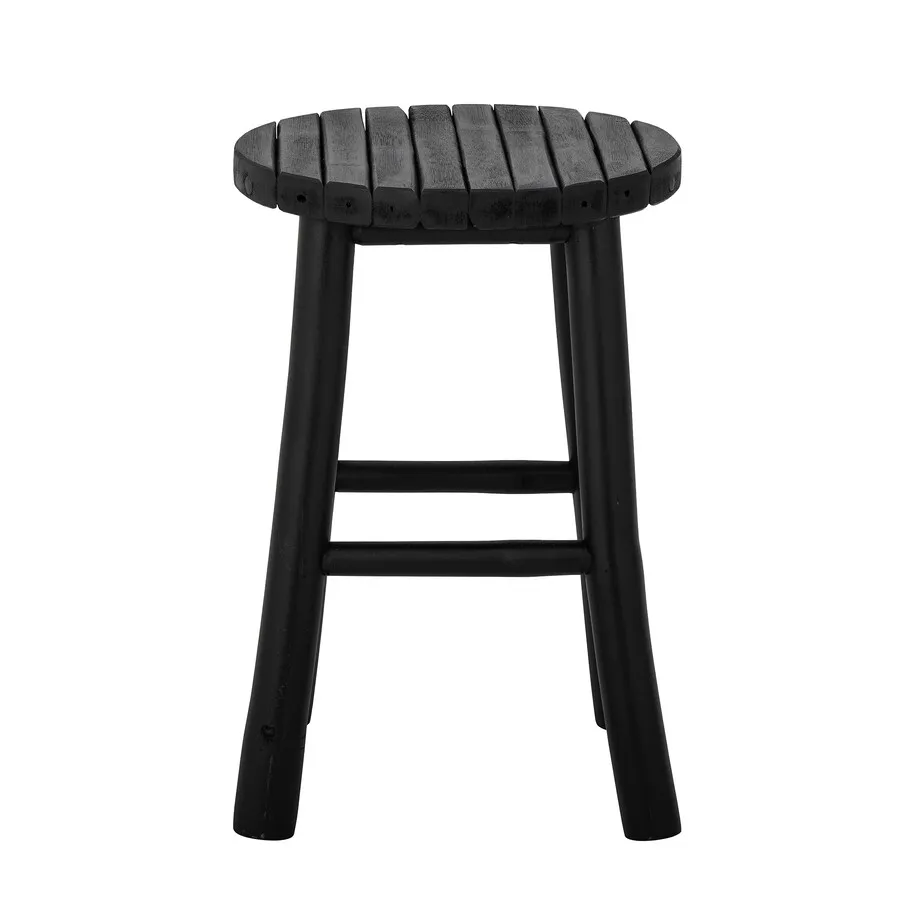 Taboret BILBO 30x44 cm - czarny