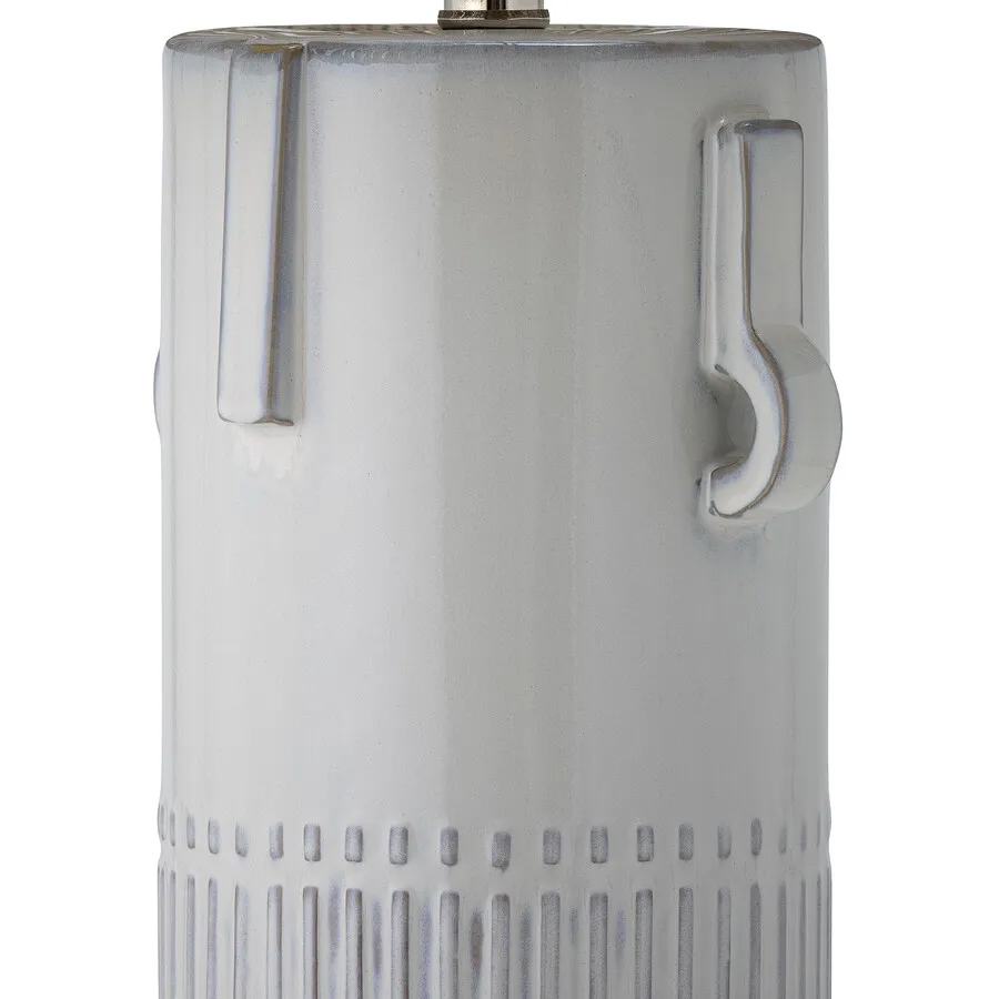 Lampa stołowa RAMA - naturalny/biały