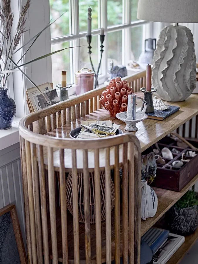Regał SALI niski - brązowy