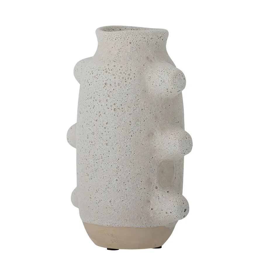 Wazon z ceramiki BIRKA 23 cm - biały