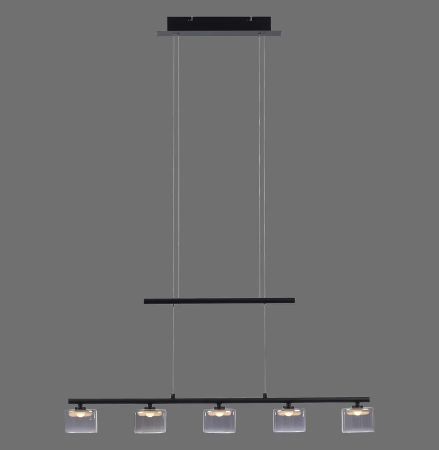 Lampa wisząca HYDRA 2209-18 - czarny