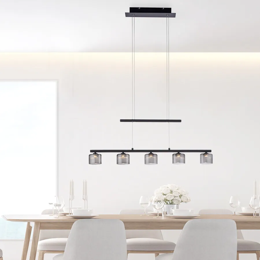 Lampa wisząca HYDRA 2209-18 - czarny