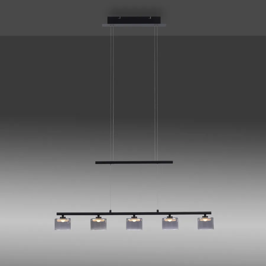Lampa wisząca HYDRA 2209-18 - czarny