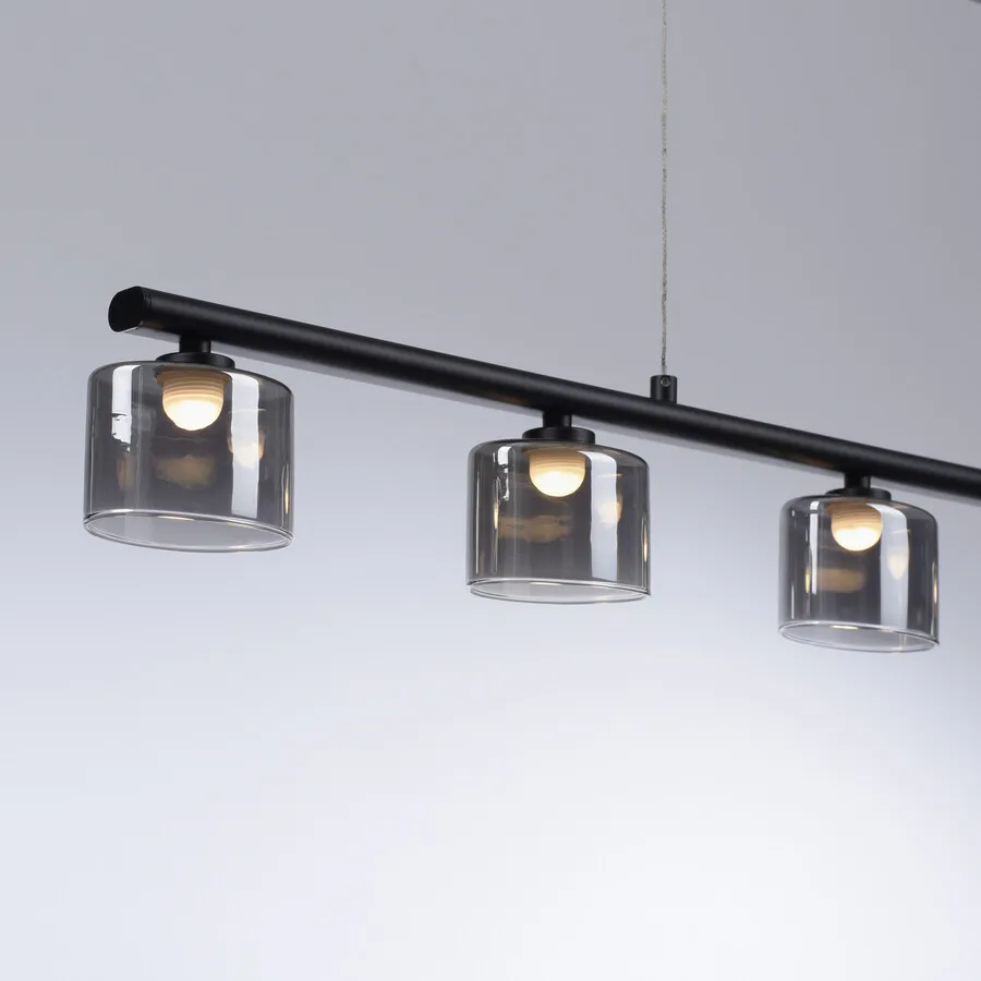 Lampa wisząca HYDRA 2209-18 - czarny