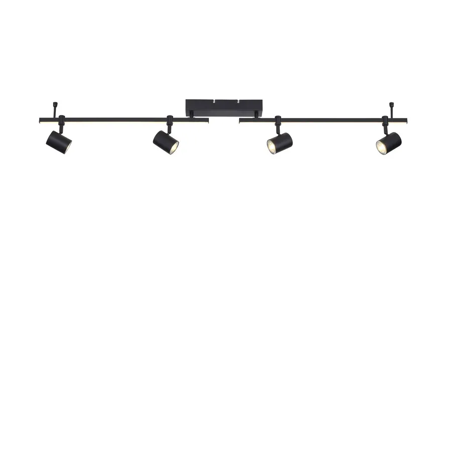 Lampa sufitowa BARIK 6525-18 - czarny