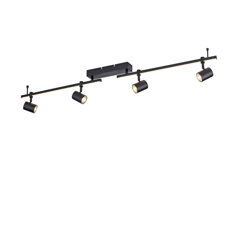 Lampa sufitowa BARIK 6525-18 - czarny