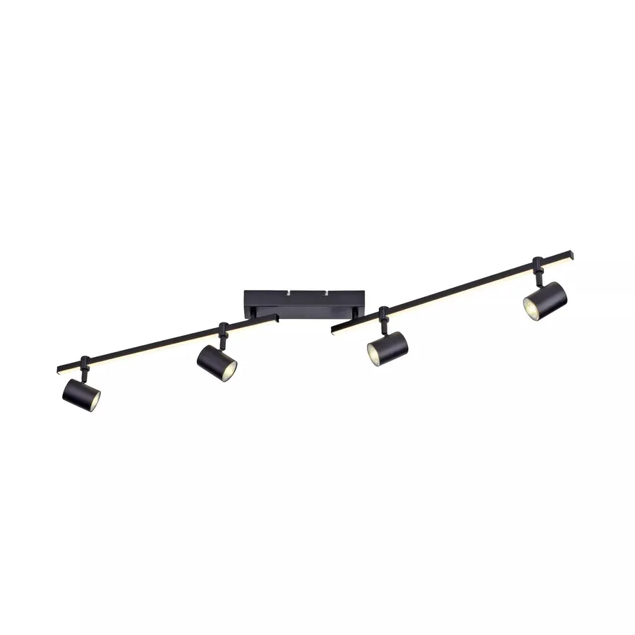 Lampa sufitowa BARIK 6525-18 - czarny