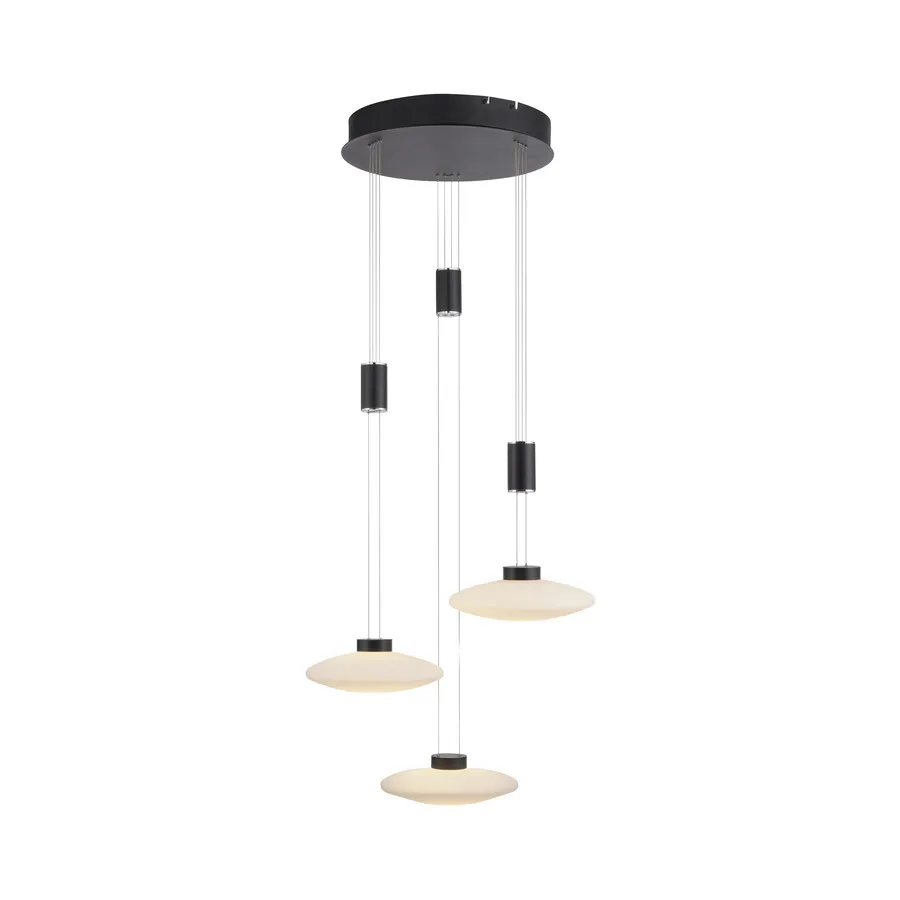 Lampa wisząca LAUTADA 2082-18 - czarny