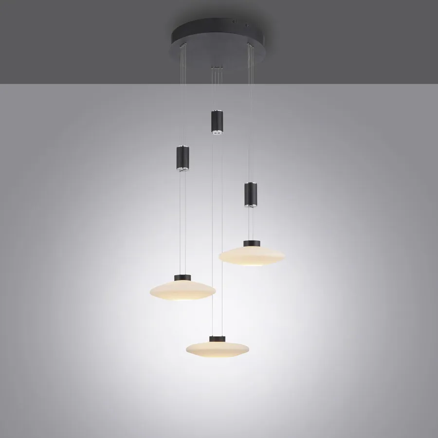 Lampa wisząca LAUTADA 2082-18 - czarny