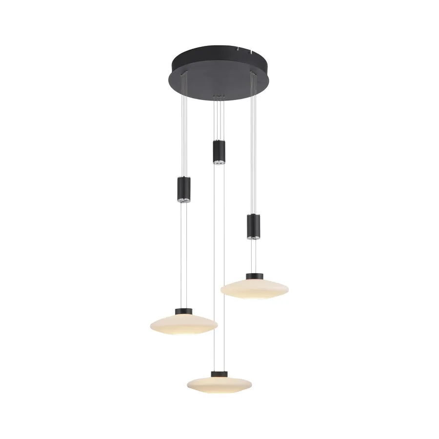 Lampa wisząca LAUTADA 2082-18 - czarny