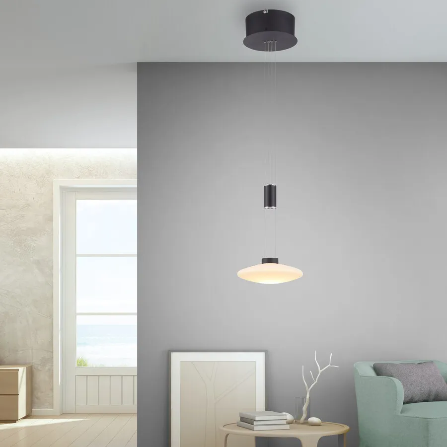 Lampa wisząca LAUTADA 2080-18 - czarny
