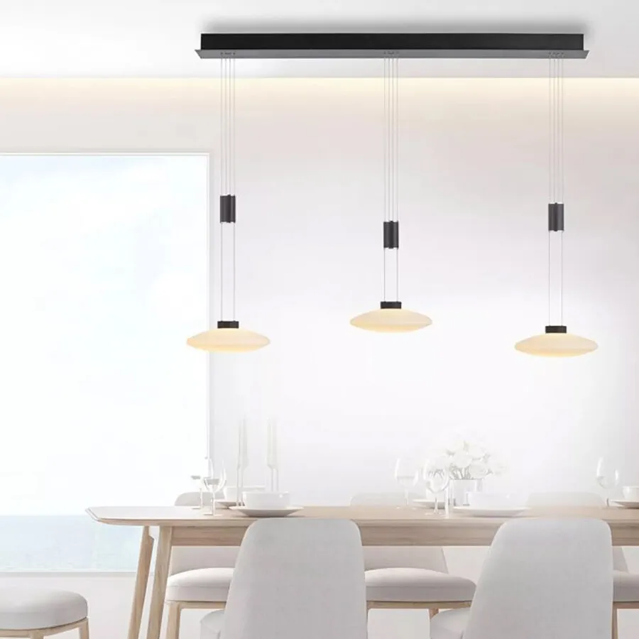 Lampa wisząca LAUTADA 2081-18 - czarny