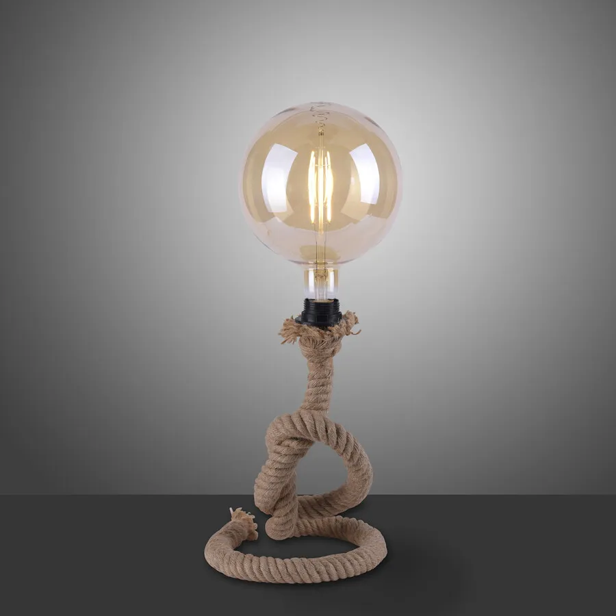 Lampa stołowa ROPE 15480-18 - naturalny