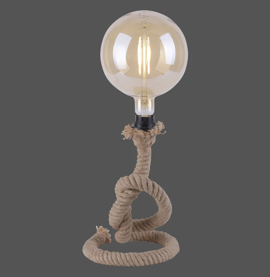 Lampa stołowa ROPE 15480-18 - naturalny