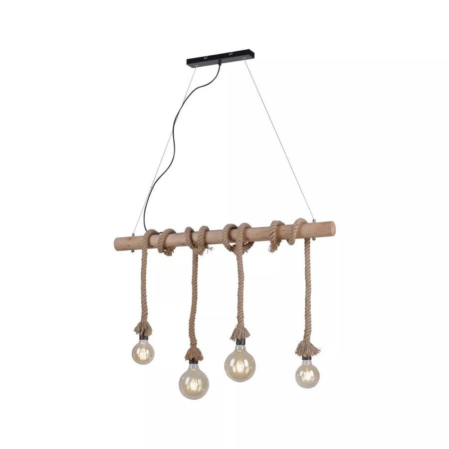 Lampa wisząca ROPE 15483-18 - naturalny