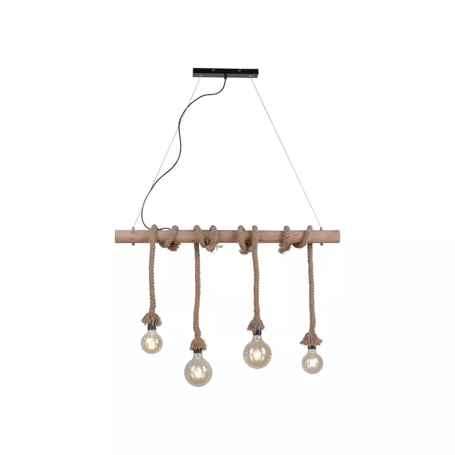 Lampa wisząca ROPE 15483-18 - naturalny