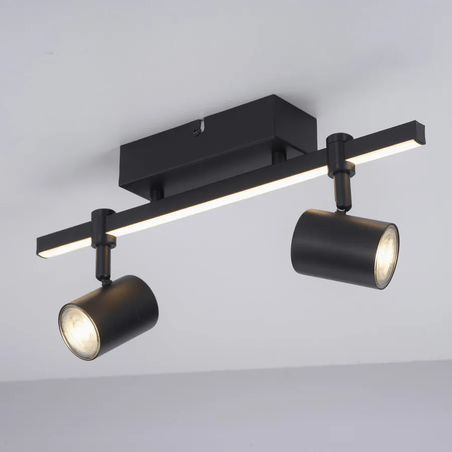 Lampa sufitowa BARIK 6524-18 - czarny