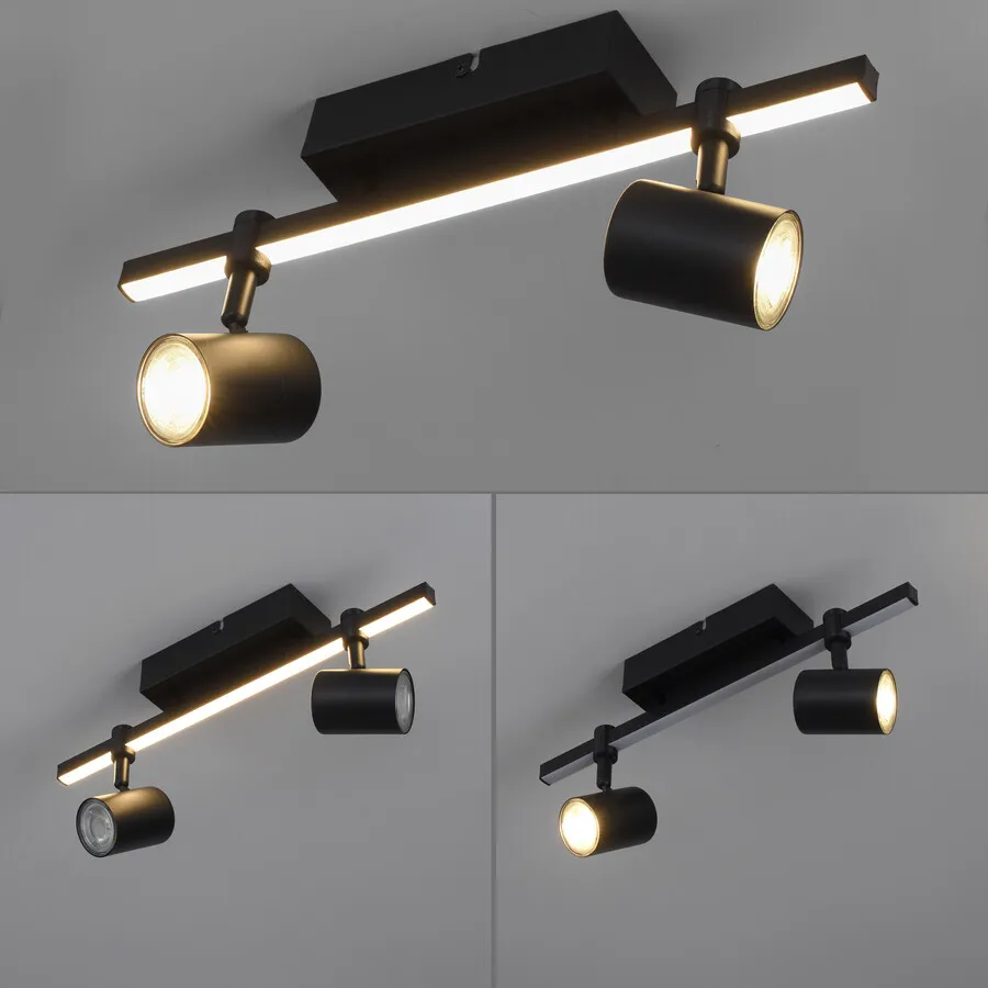 Lampa sufitowa BARIK 6524-18 - czarny