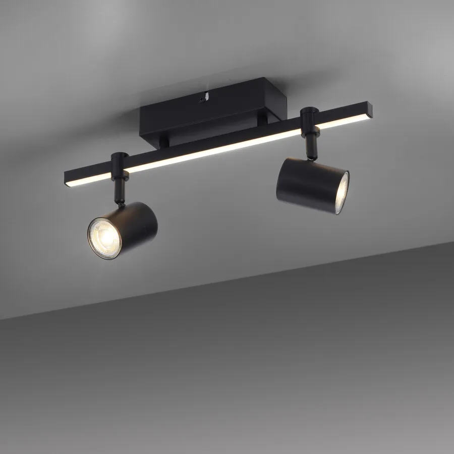 Lampa sufitowa BARIK 6524-18 - czarny
