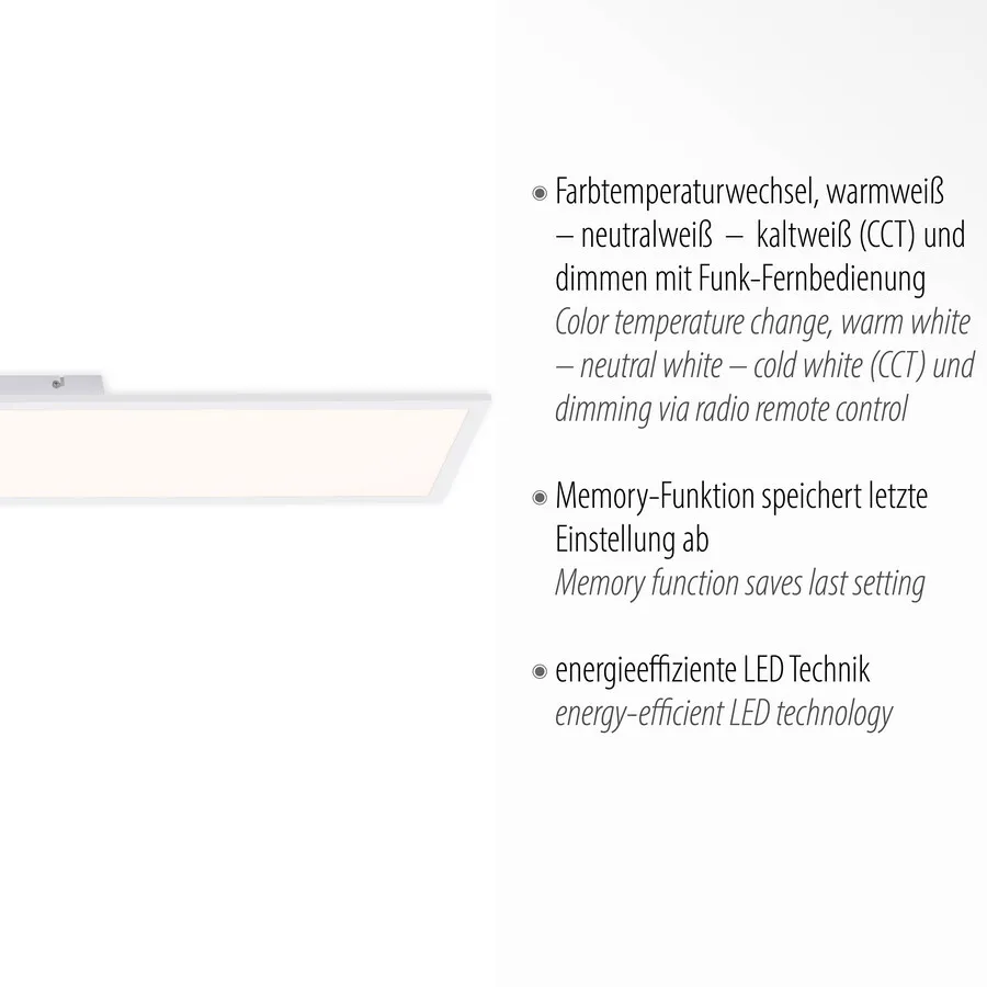 Lampa sufitowa FLAT 16533-16-O - biały