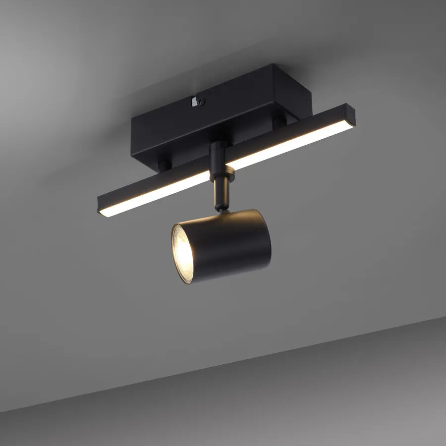 Lampa sufitowa BARIK 6523-18 - czarny