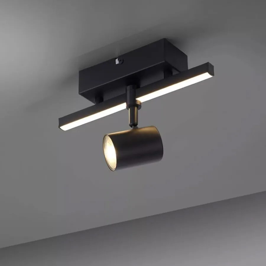 Lampa sufitowa BARIK 6523-18 - czarny