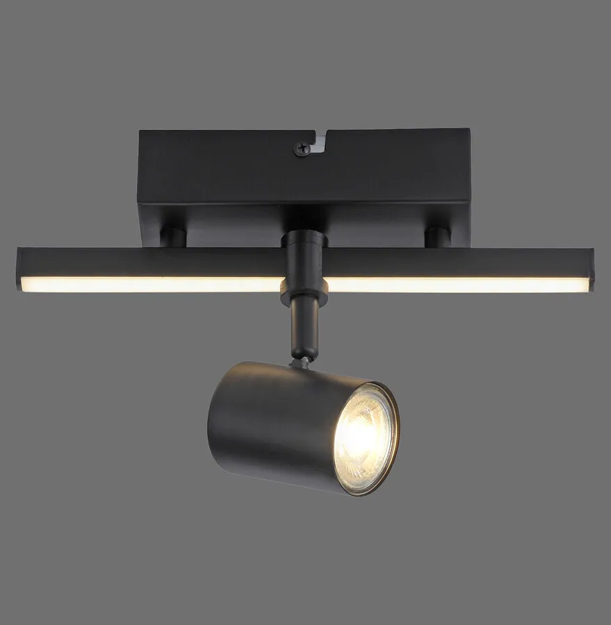 Lampa sufitowa BARIK 6523-18 - czarny
